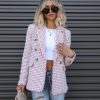 Blazers * | Miranda Tweed Plaid Blazer Final Sale