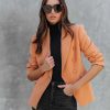 Blazers * | Must Be Baby Pocketed Blazer Dusty Orange Final Sale