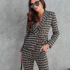 Blazers * | Simple Favor Pocketed Blazer Final Sale