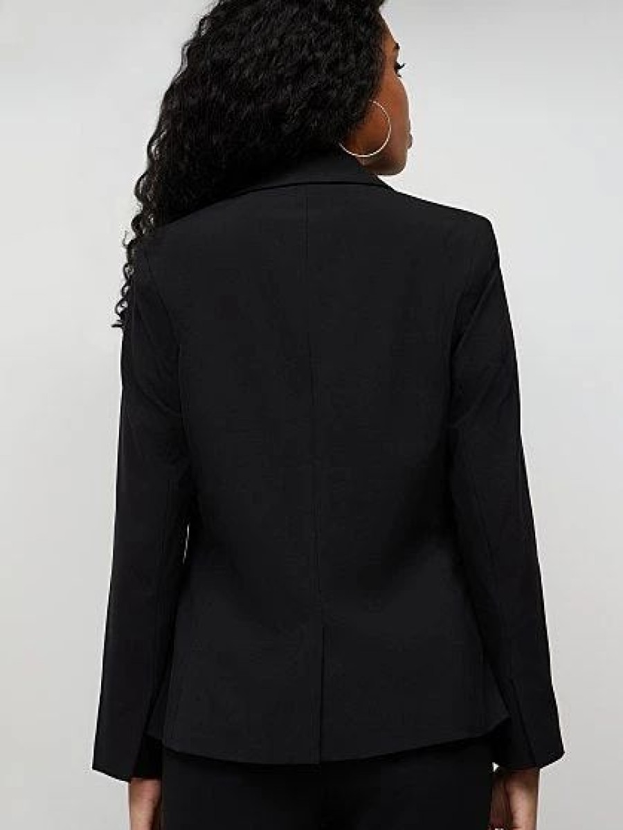 Jackets * | Tall Two-Button Blazer Essential Stretch