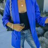 Blazers * | Entrepreneur Pocketed Blazer Royal Blue Final Sale