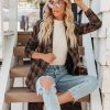 Blazers * | Pappy Plaid Double Breasted Blazer Final Sale