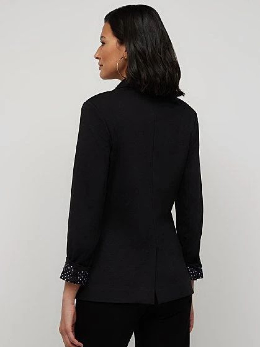 Jackets * | Single-Button Ponte Blazer Superflex