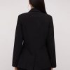 Jackets * | Single-Button Oversized Blazer Essential Stretch