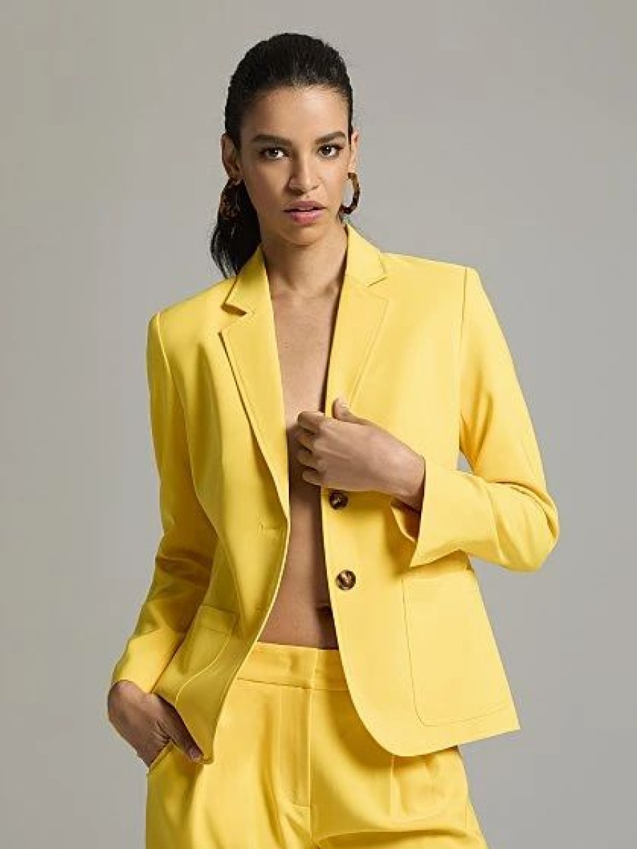 Jackets * | Caden Single-Breasted Blazer