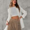 Coats & Jackets * | Cynthia Pocketed Blazer Cream Final Sale