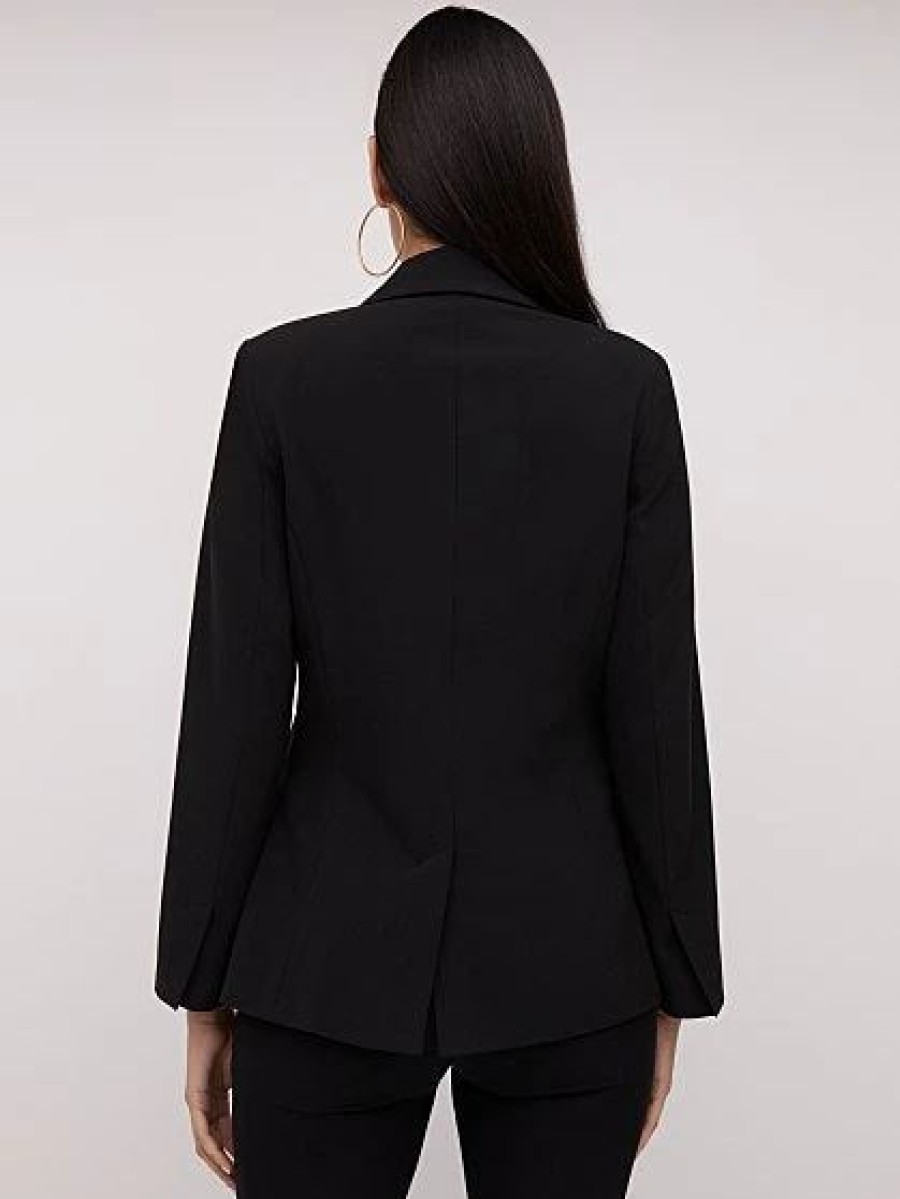 Jackets * | Single-Button Oversized Blazer Essential Stretch