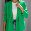 Blazers * | Long Shot Pocketed Blazer Kelly Green Final Sale