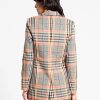 Jackets * | Neon Plaid Blazer Grey Lab Multicolor - Multi Color