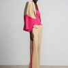 Jackets * | Colorblock Single-Button Blazer Fit To Flatter Brown - Warm Sand