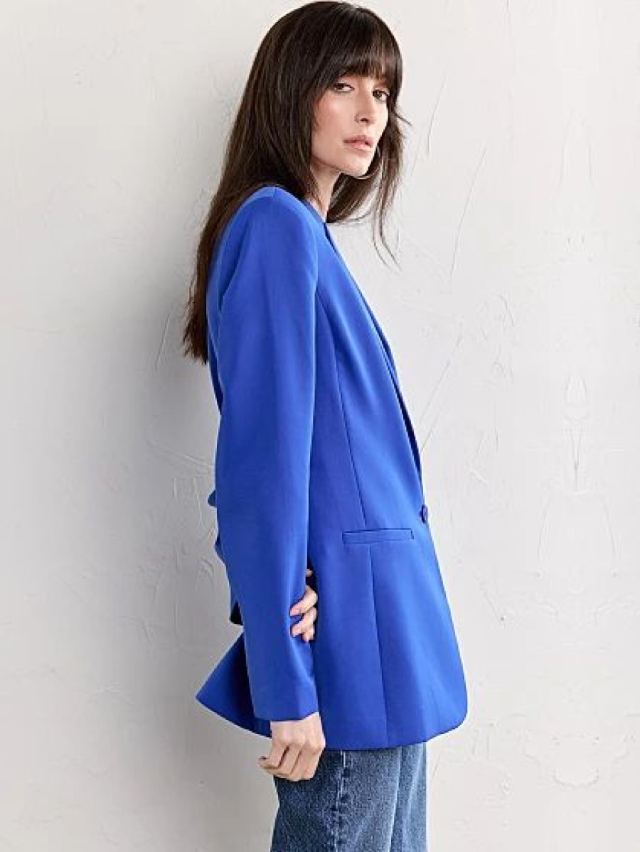 Jackets * | Oversized Neon Blazer Endless Rose