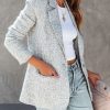 Blazers * | Feeling Sparks Pocketed Sequins Tweed Blazer Final Sale